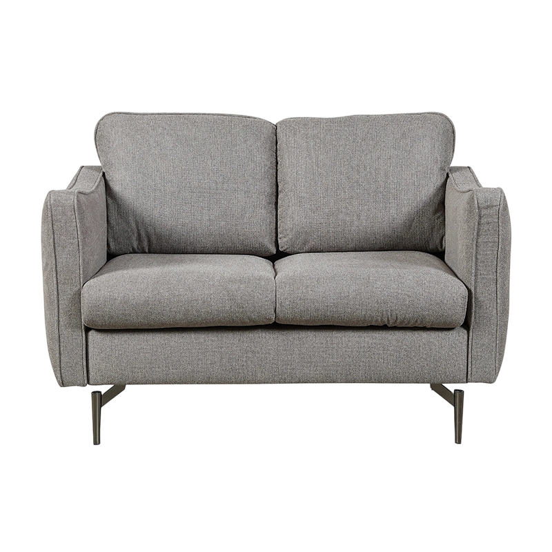 Kárpitozott Mid Century modern fa keretes ülőke nappaliba